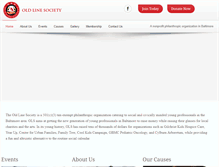 Tablet Screenshot of oldlinesociety.org